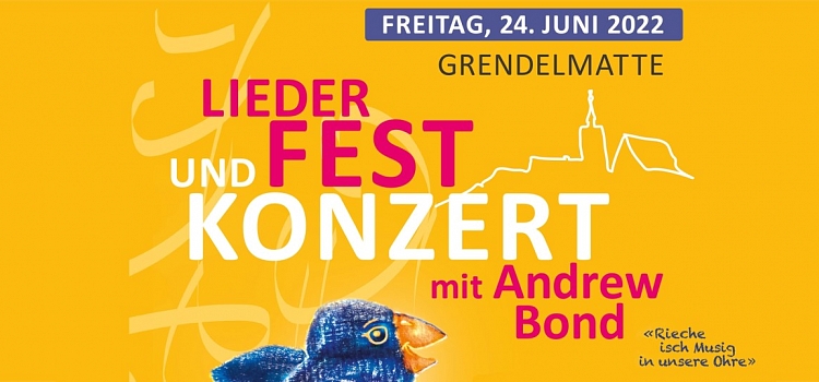 Liederfest und Konzert mit Andrew Bond